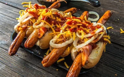 GRILLED TRAEGER TAILGATE DOG